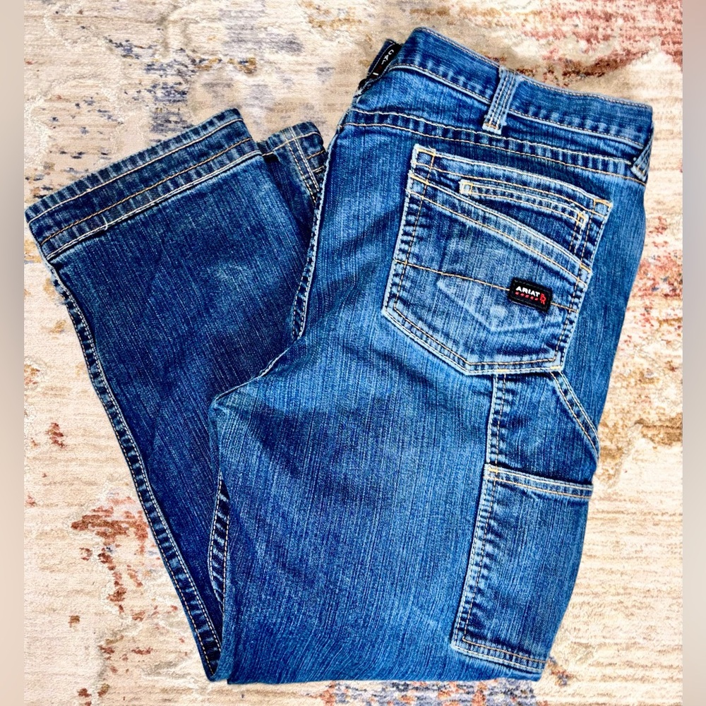 Ariat Men’s Flame Resistant M7 Slim Straight Leg Jeans